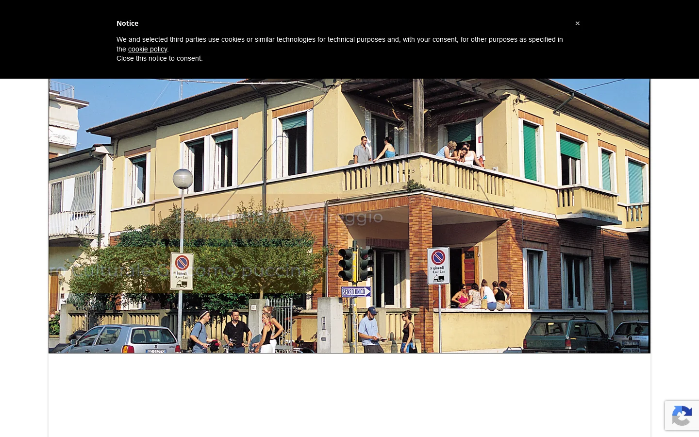 Centro Puccini Homepage screenshot