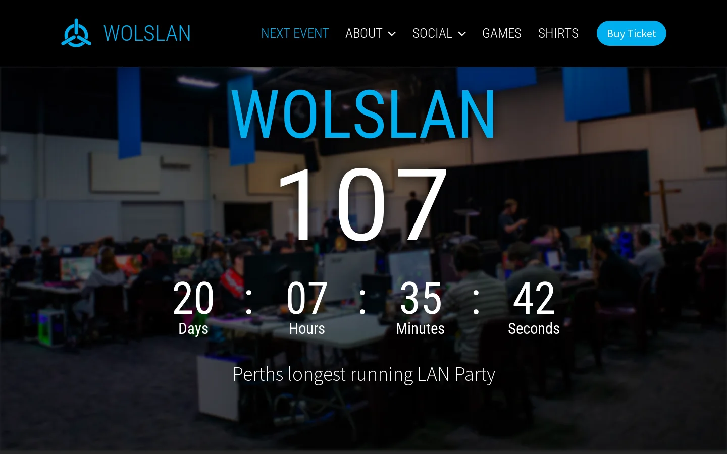 WOLSLAN Homepage screenshot