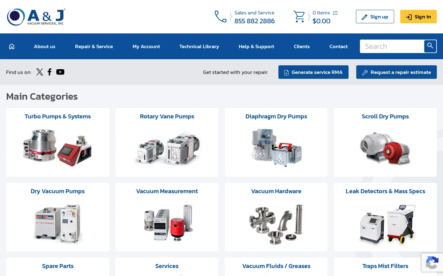 Turbo Pump Repair, Turbomolecular Pump Repair & Sales: Turbo Vacuum, Industrial Vacuum, Vac Pumps, Leak Detectors, High Vacuum Pumps, Pumping Stations, Dry Pump, Pfeiffer, Alcatel Axiden, Oerlikon Leybold, Edwards, Varian, Balzers, Vacuum pump Homepage screenshot