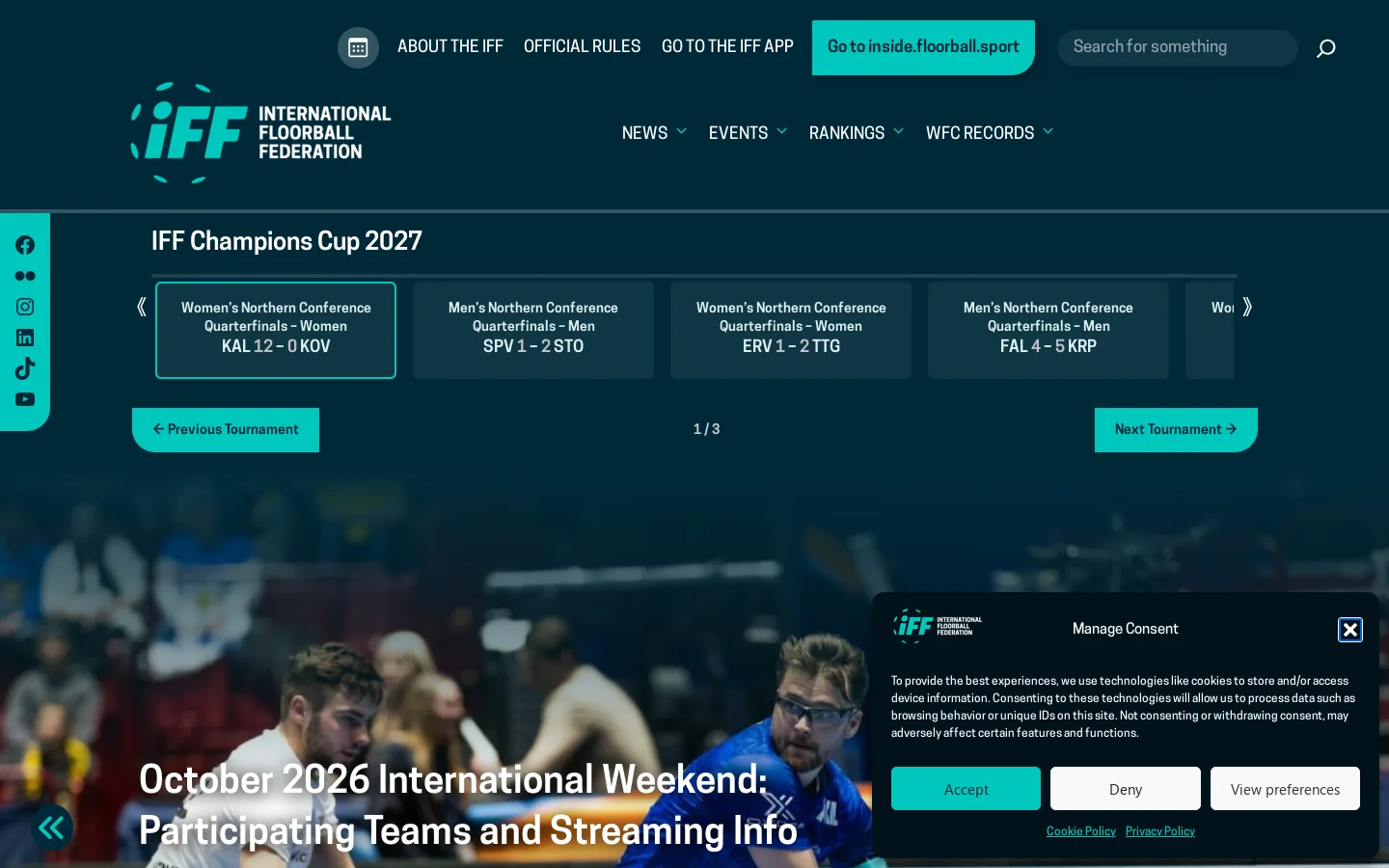 Home - IFF Homepage screenshot
