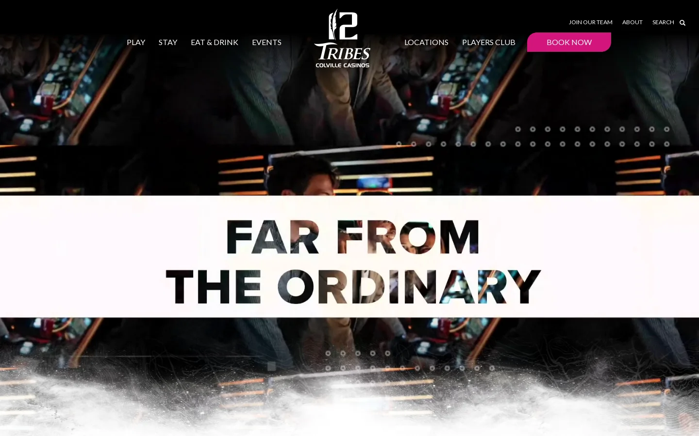 Premier Casino Experience in USA & Canada Homepage screenshot