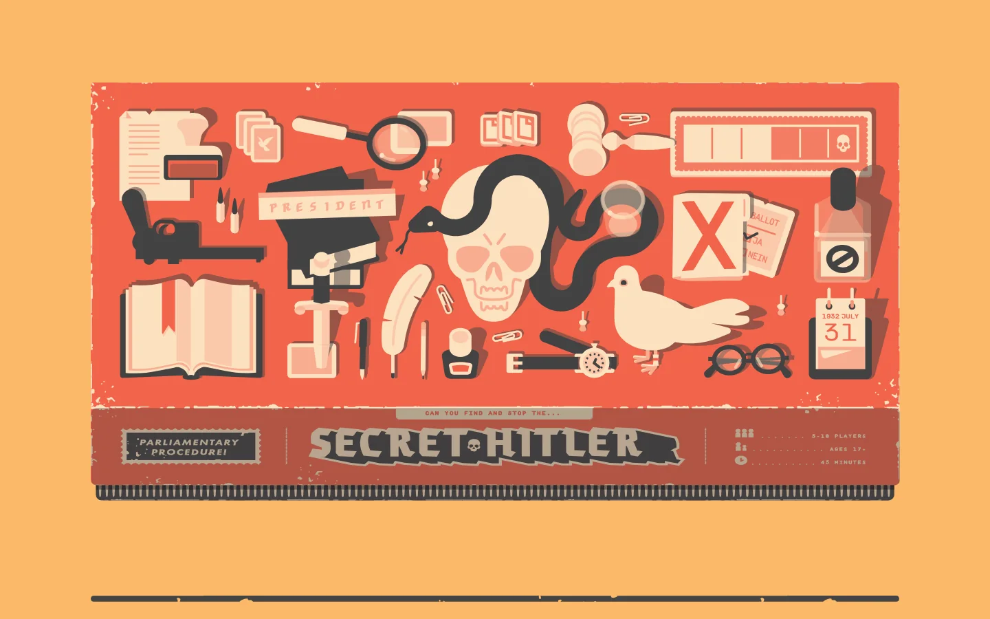 Secret Hitler Homepage screenshot