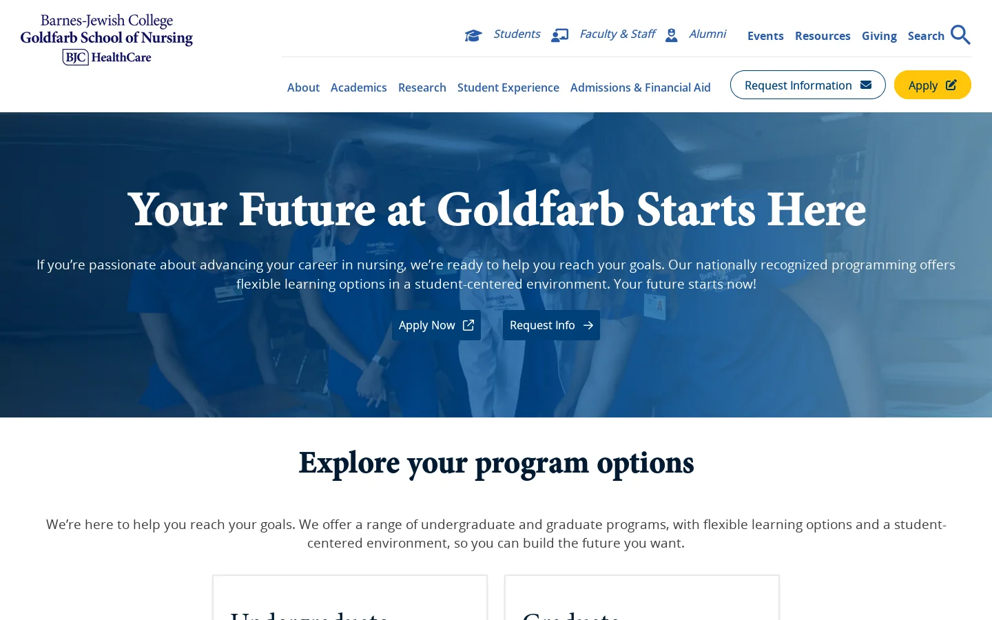Homepage | Goldfarb Homepage screenshot