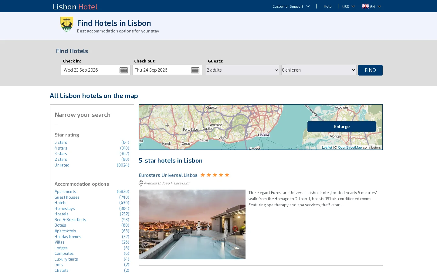 SaveGaelic.org - Hotel Booking Service Information Homepage screenshot