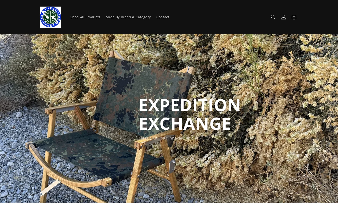 Expedition Exchange Incorporated Homepage screenshot