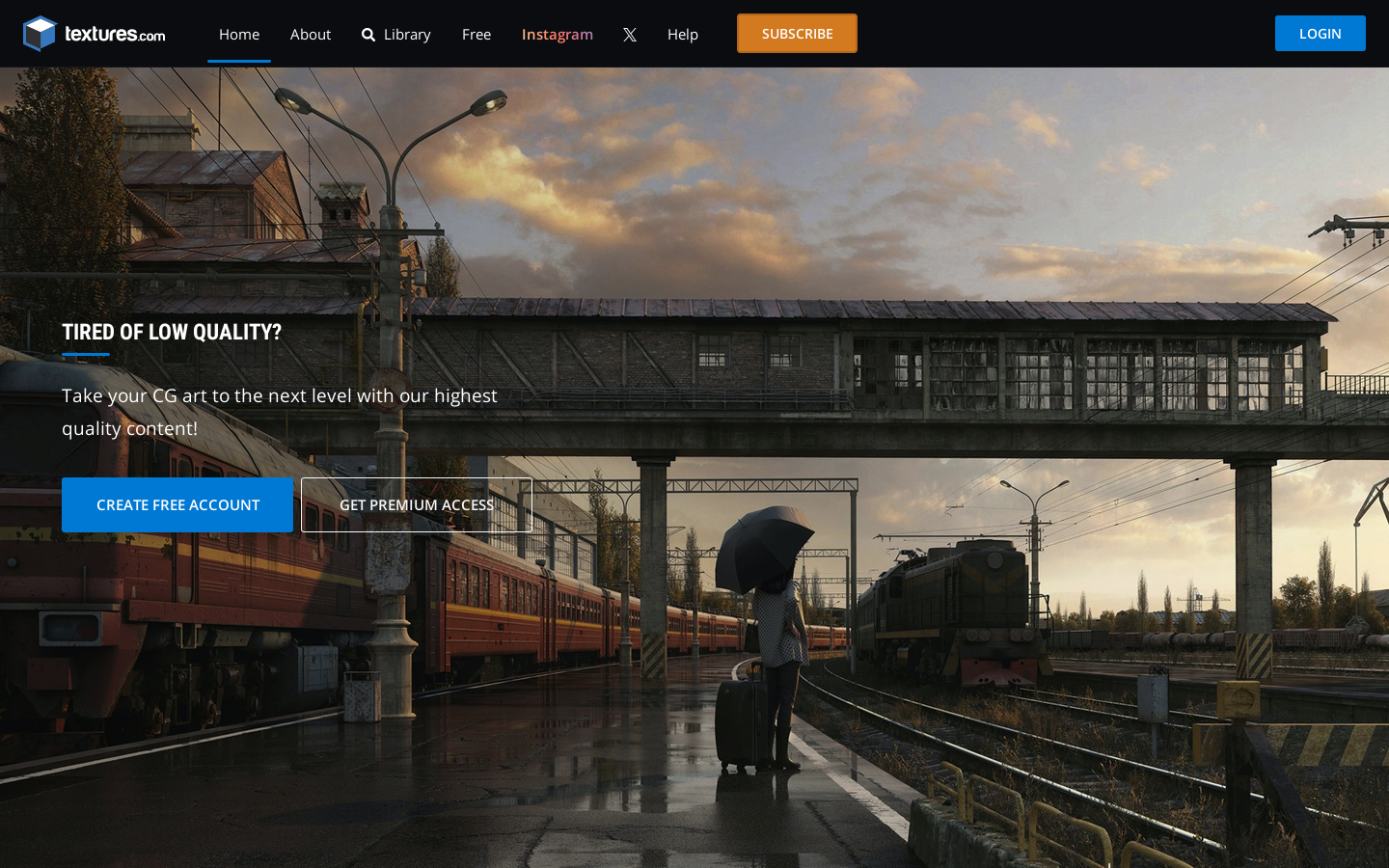 Textures for 3D, graphic design and Photoshop! Homepage screenshot