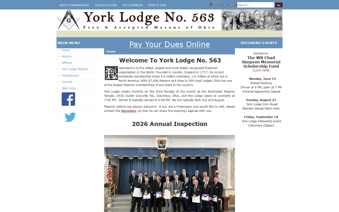 Home Homepage screenshot