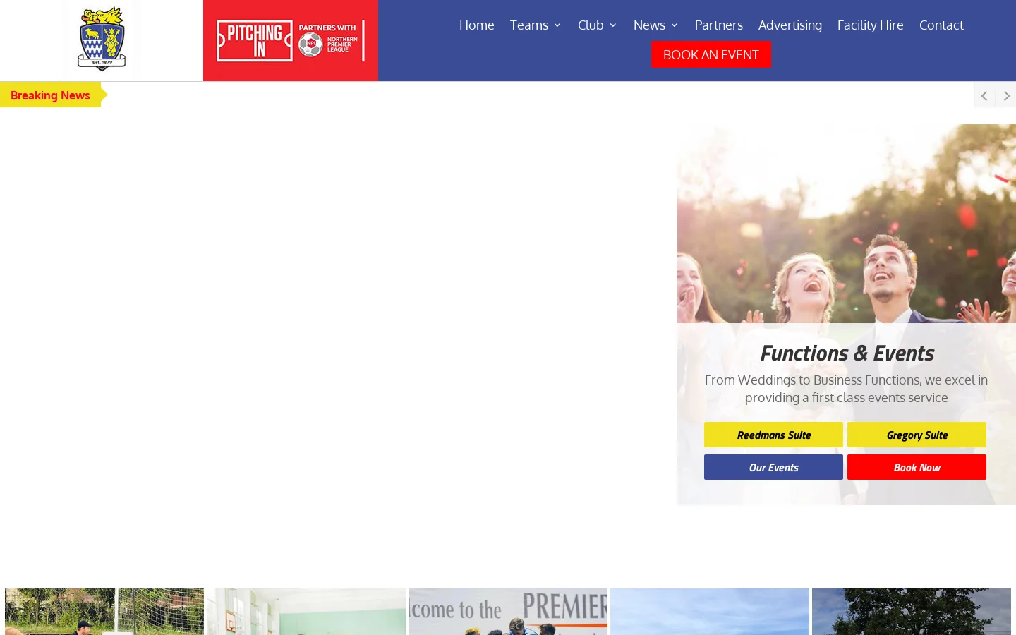 St Neots Town FC Homepage screenshot