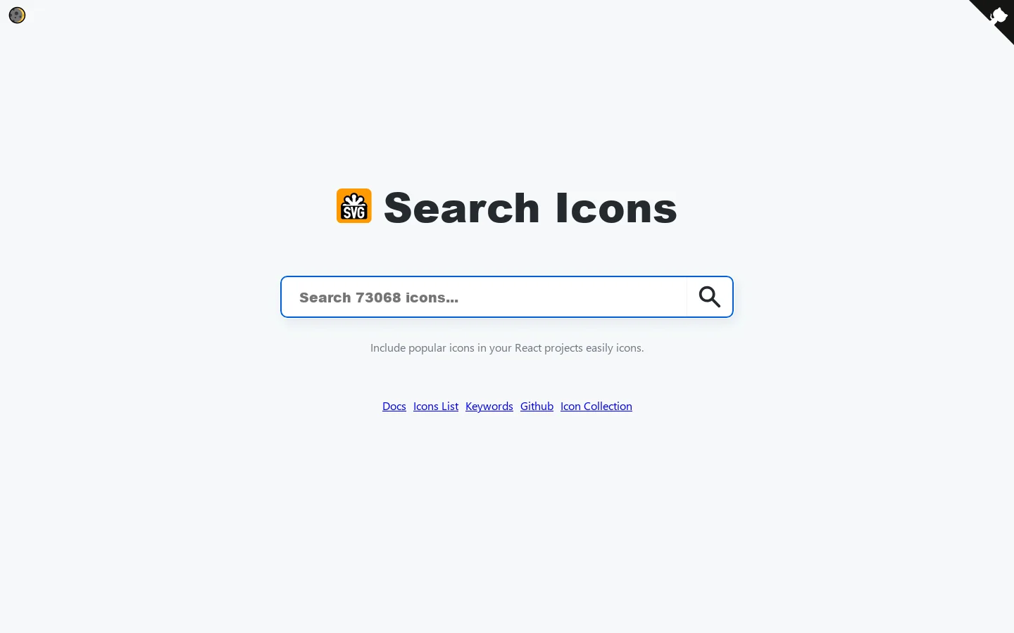 Search SVG Icons @icongo Homepage screenshot