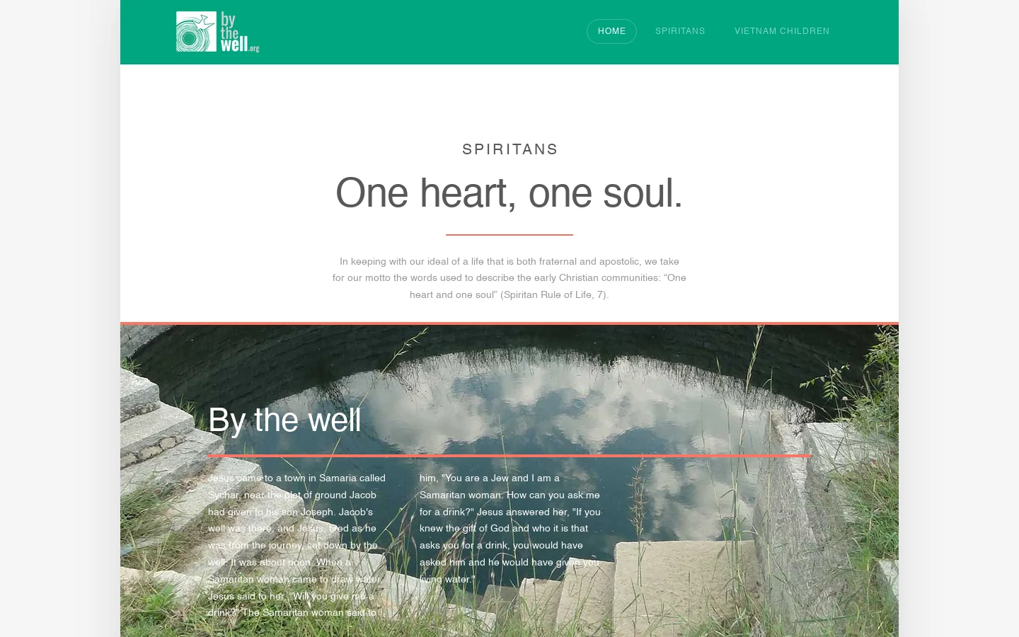 Bythewell Homepage screenshot