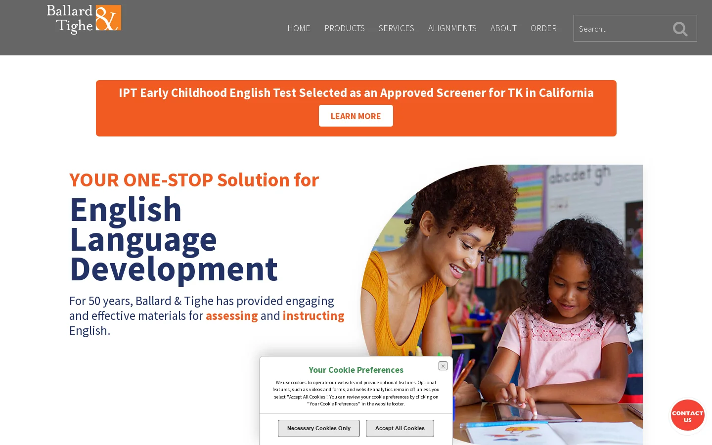Ballard & Tighe Homepage screenshot