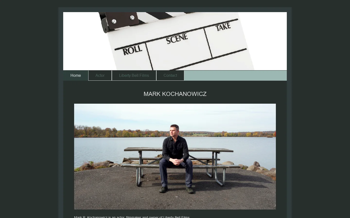 Mark Kochanowicz - Actor, Visual Artist & Filmmaker - Home Homepage screenshot