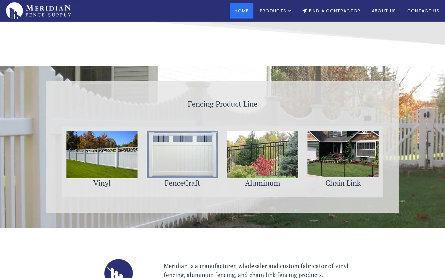 Home Homepage screenshot