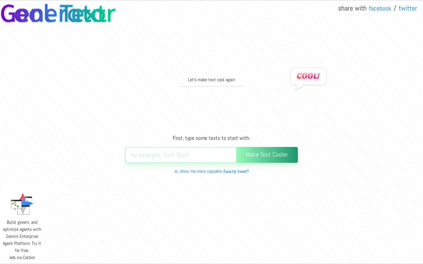 maketext.io Homepage screenshot