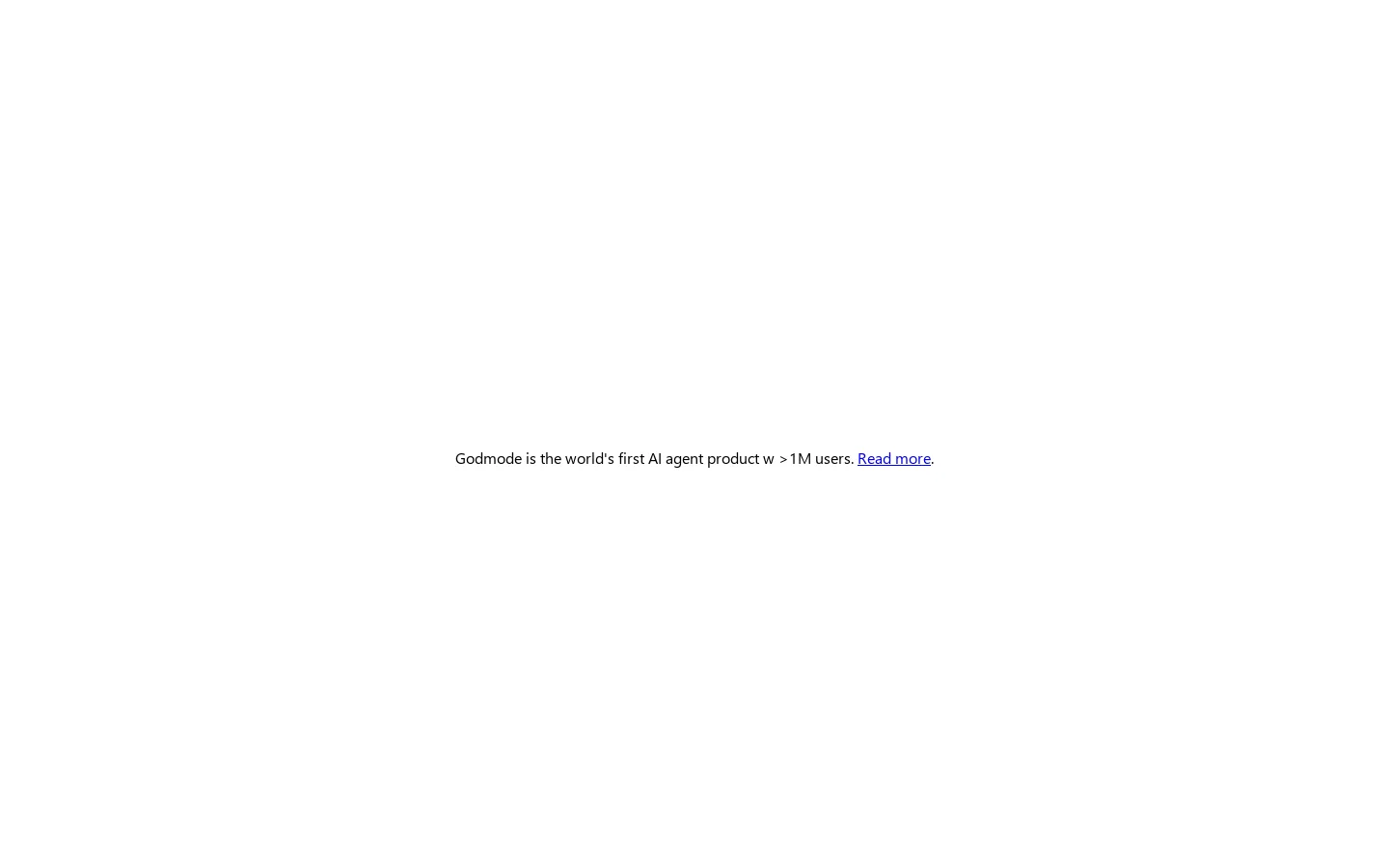 Godmode.space Homepage screenshot