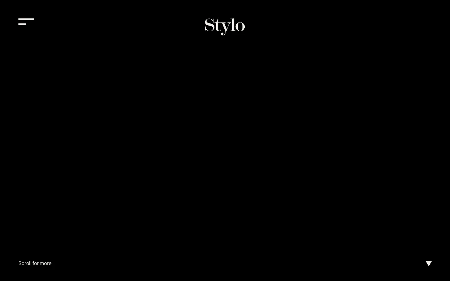 Stylo Design Homepage screenshot