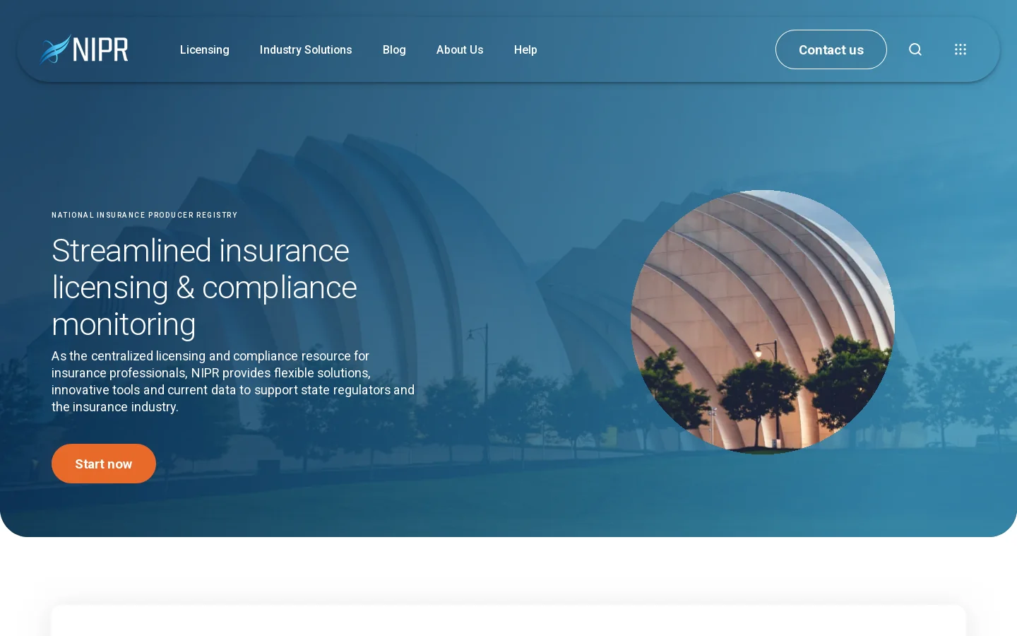 NIPR Homepage screenshot