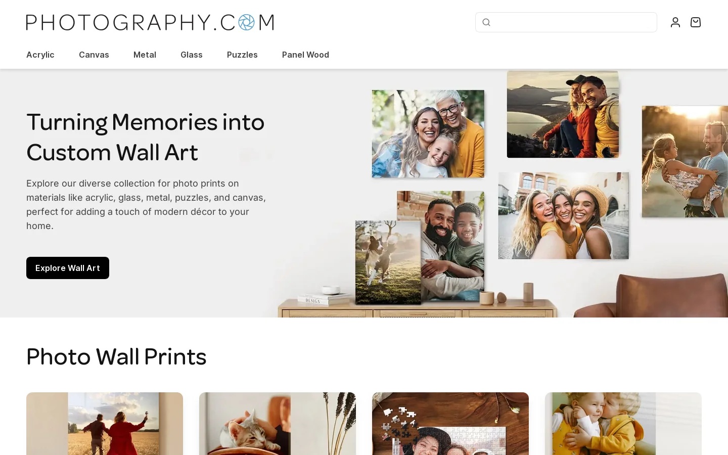 Photography.com Homepage screenshot