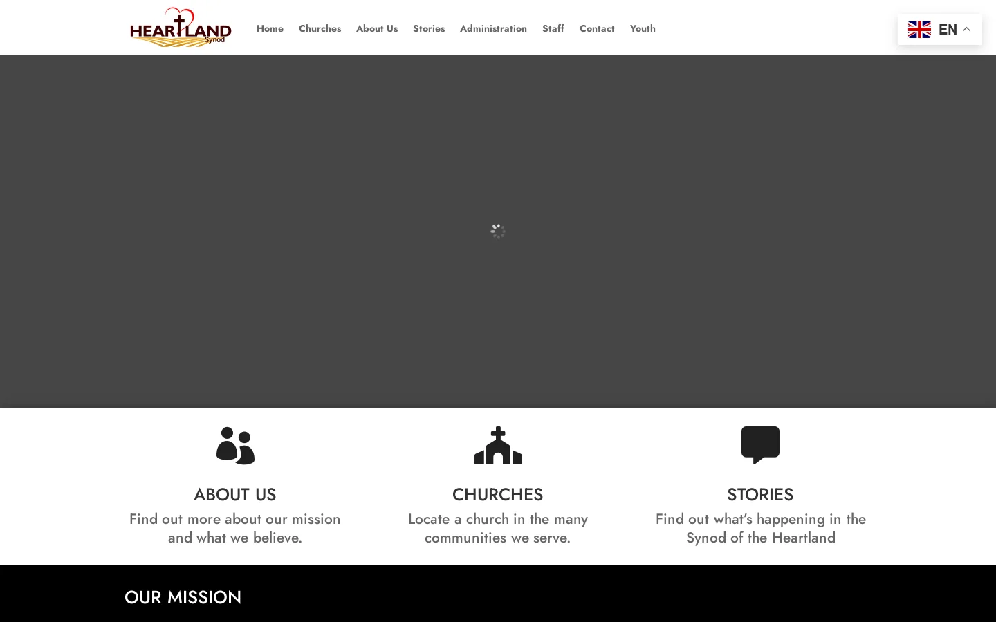 Synod of the Heartland | Part of the Reformed Church in America Homepage screenshot