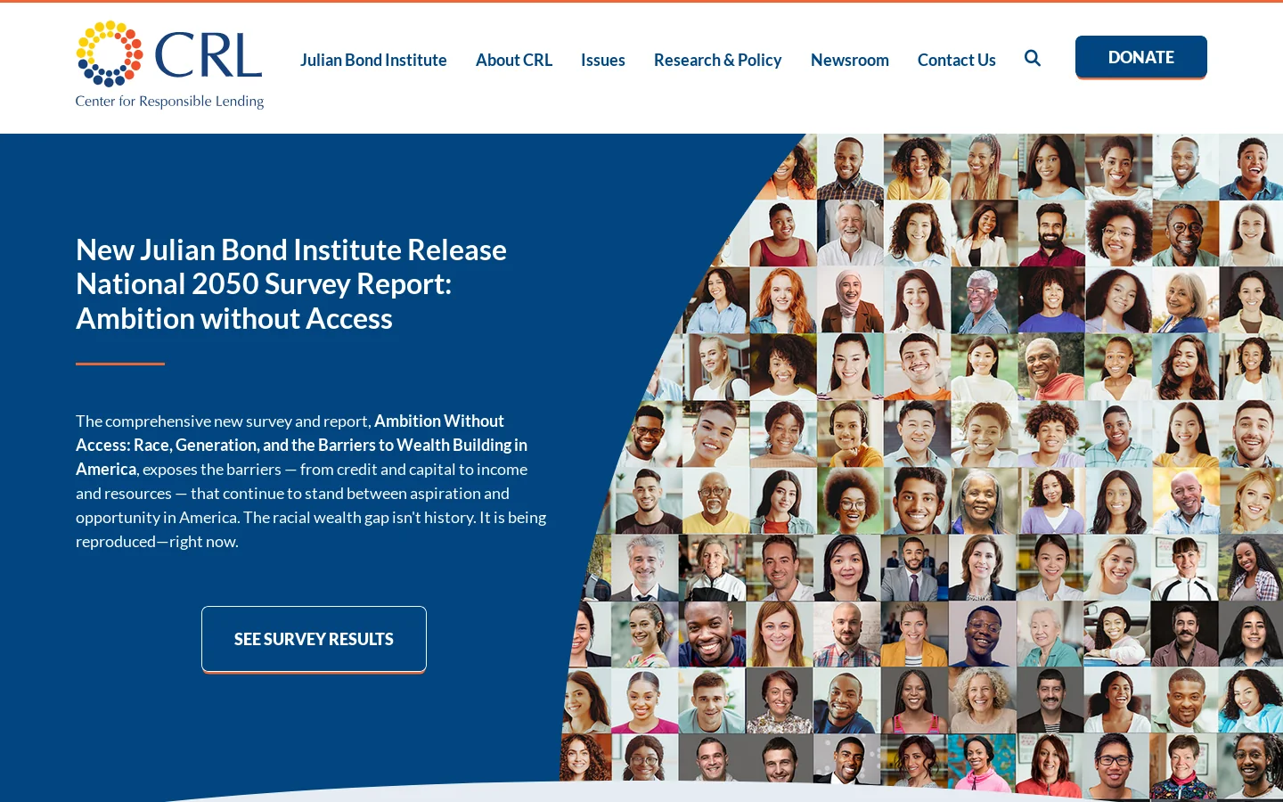 Home | Center for Responsible Lending Homepage screenshot
