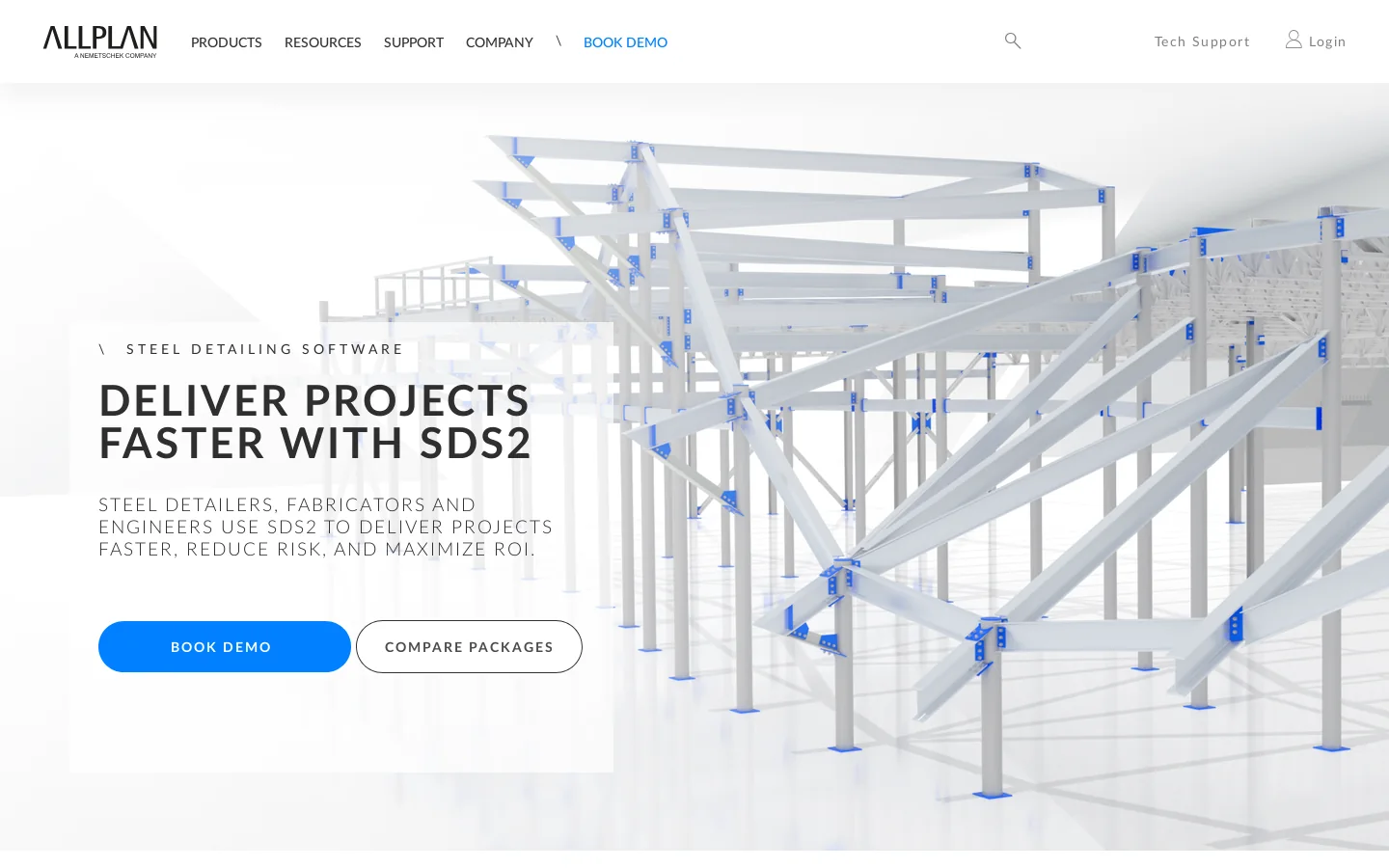 SDS2 Homepage screenshot