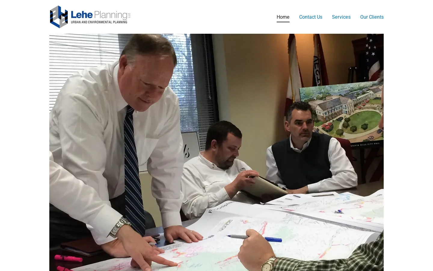 Lehe Planning, LLC Homepage screenshot