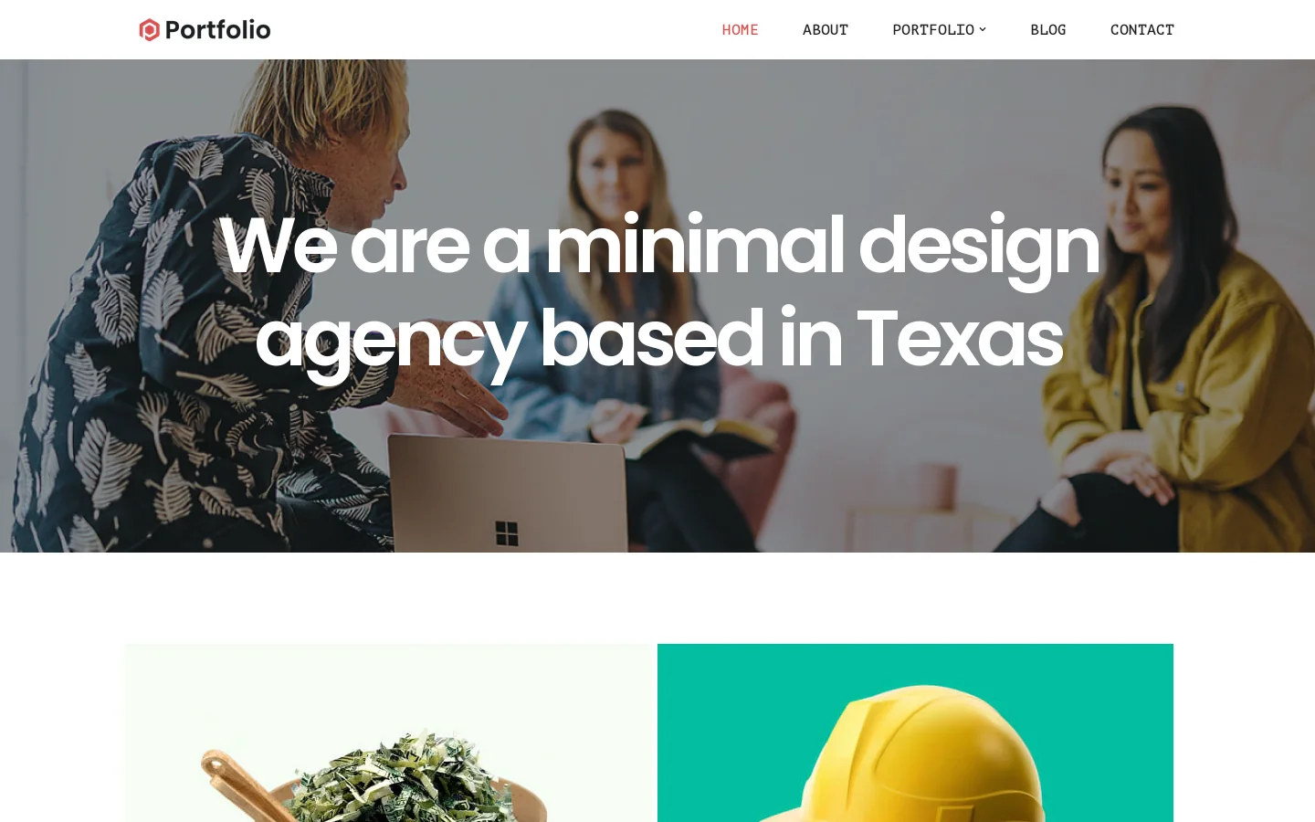 My WordPress Homepage screenshot