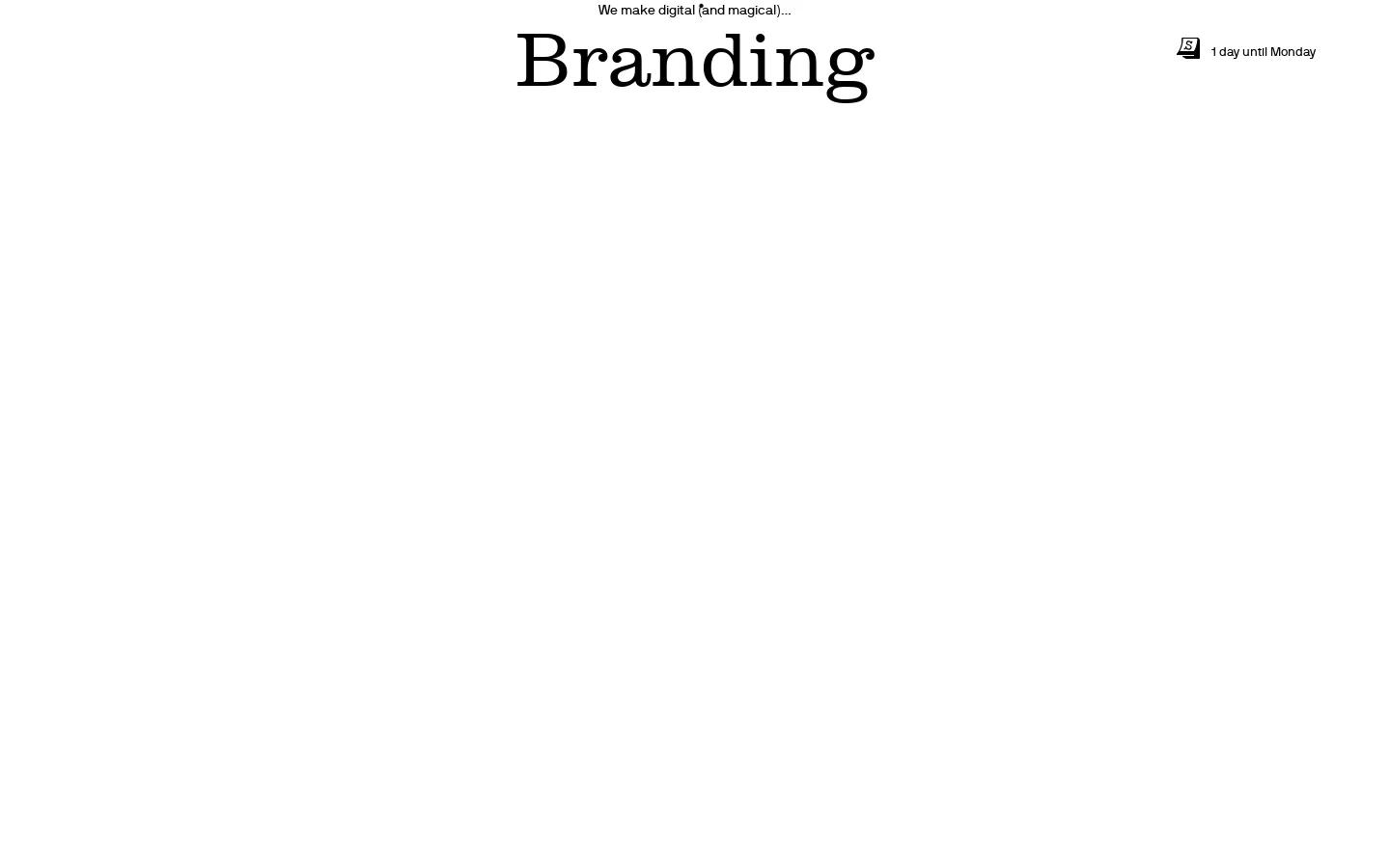 Hello Monday Homepage screenshot