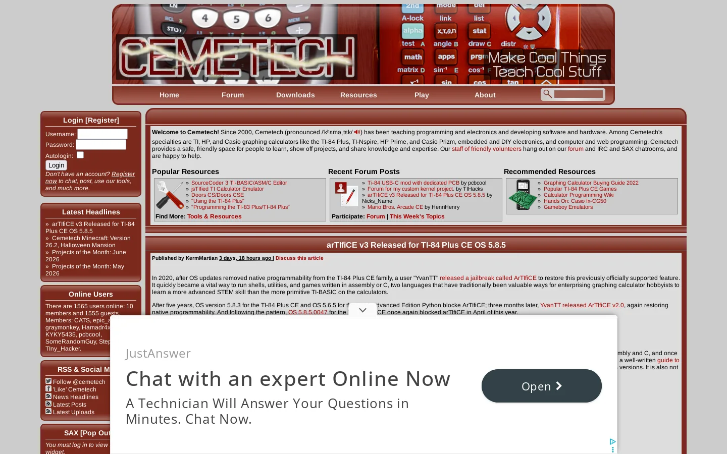 Home Homepage screenshot
