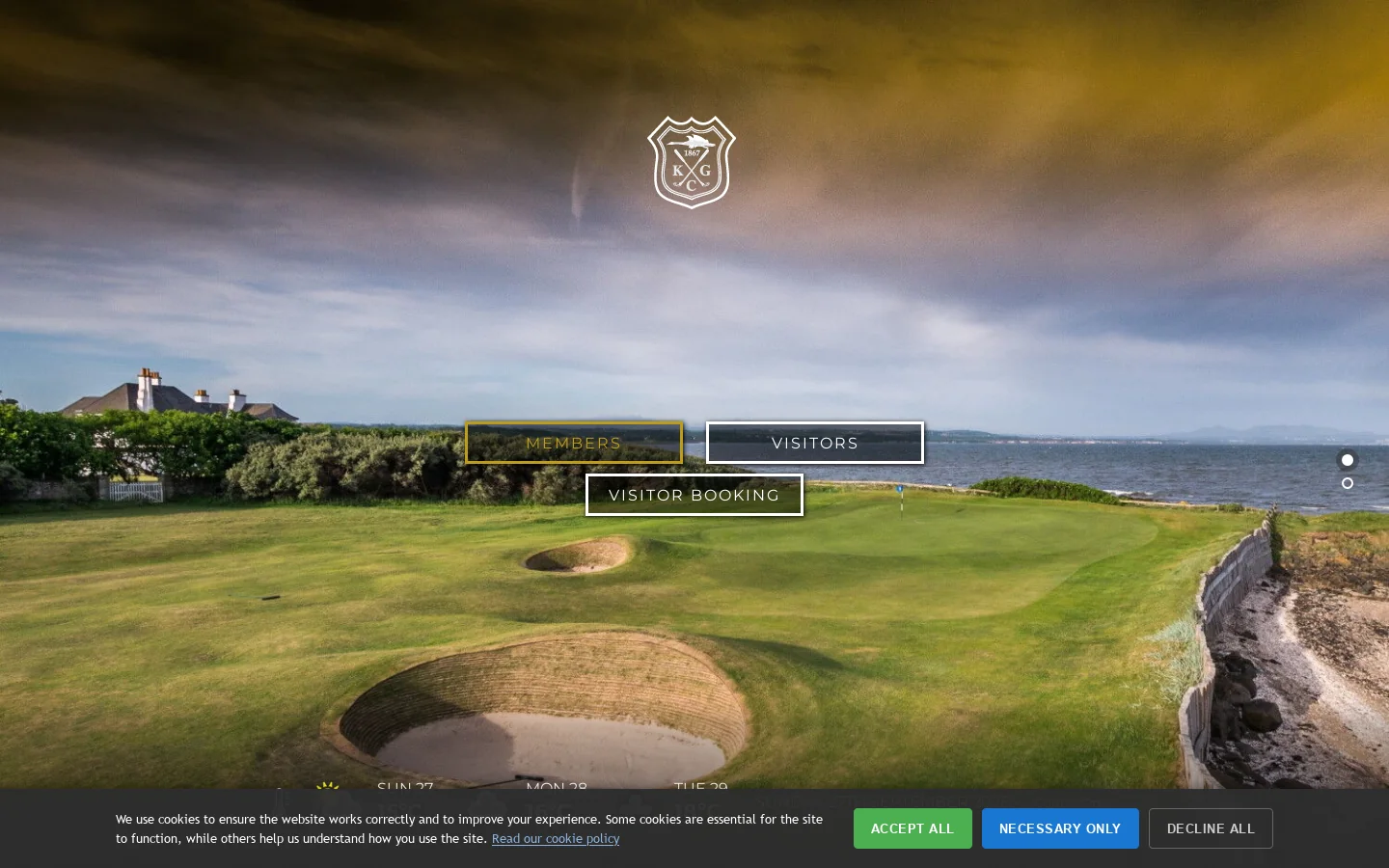 Home Homepage screenshot