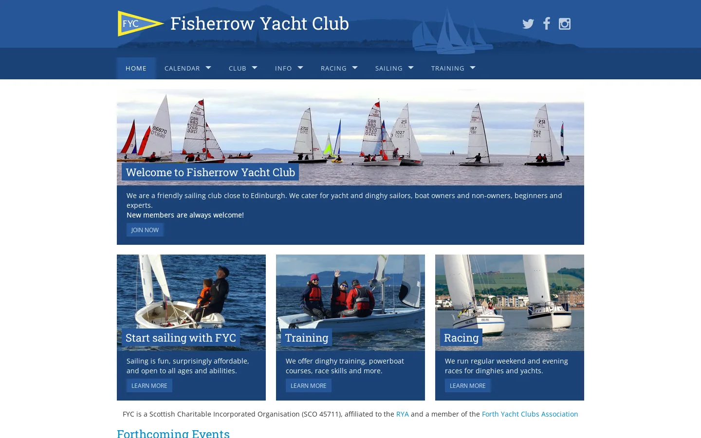 Home Homepage screenshot