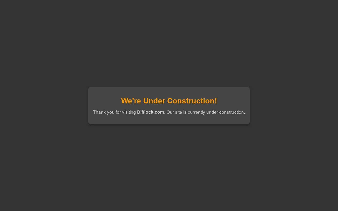 Difflock.com Homepage screenshot