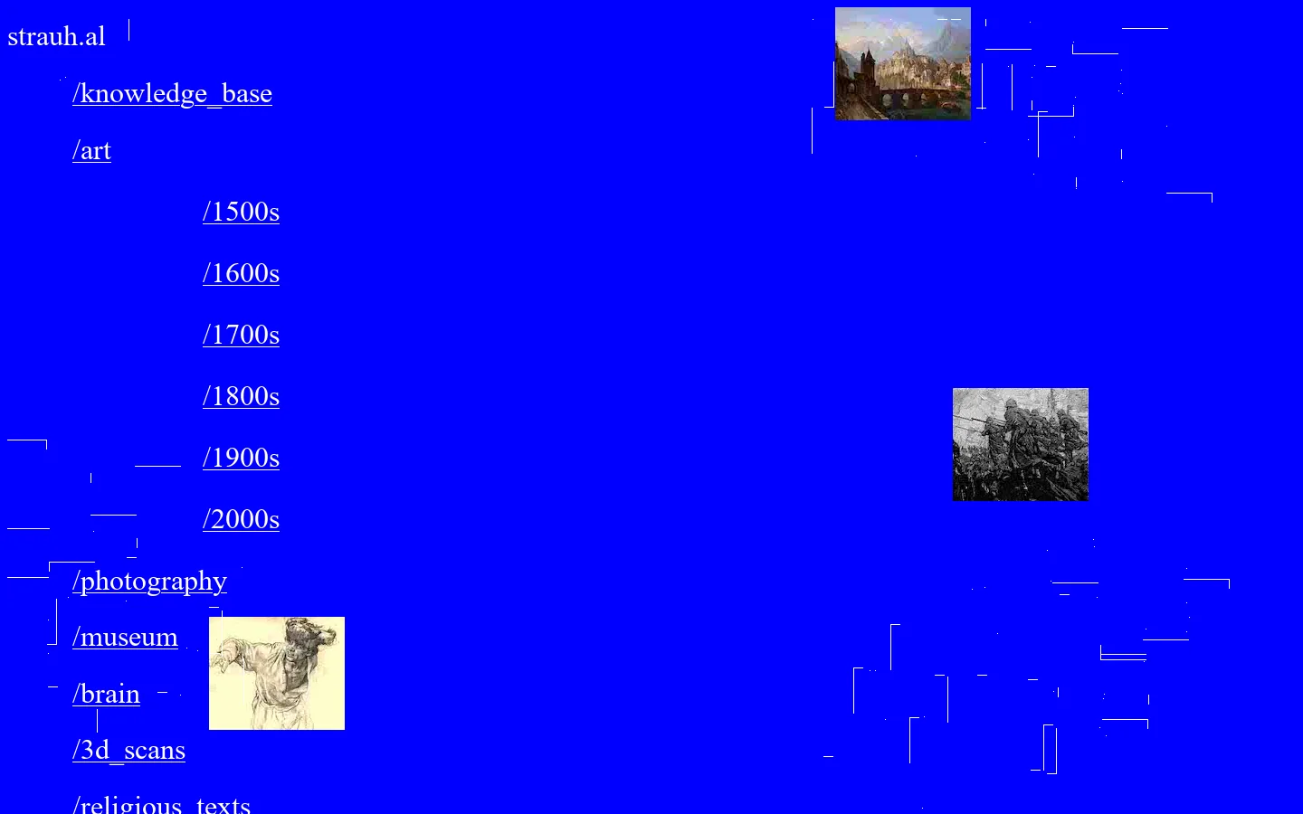 strauh.al Homepage screenshot