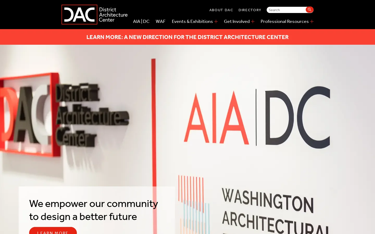 Homepage | DAC Homepage screenshot