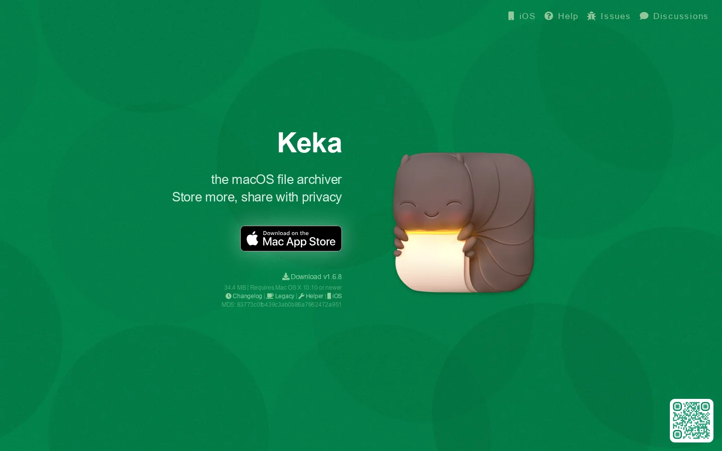 Keka Homepage screenshot