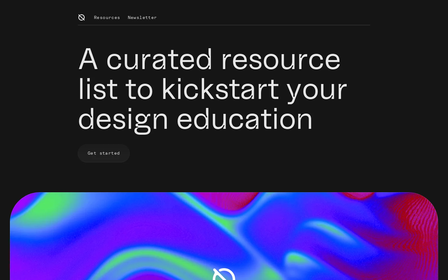 Degreeless.Design Homepage screenshot