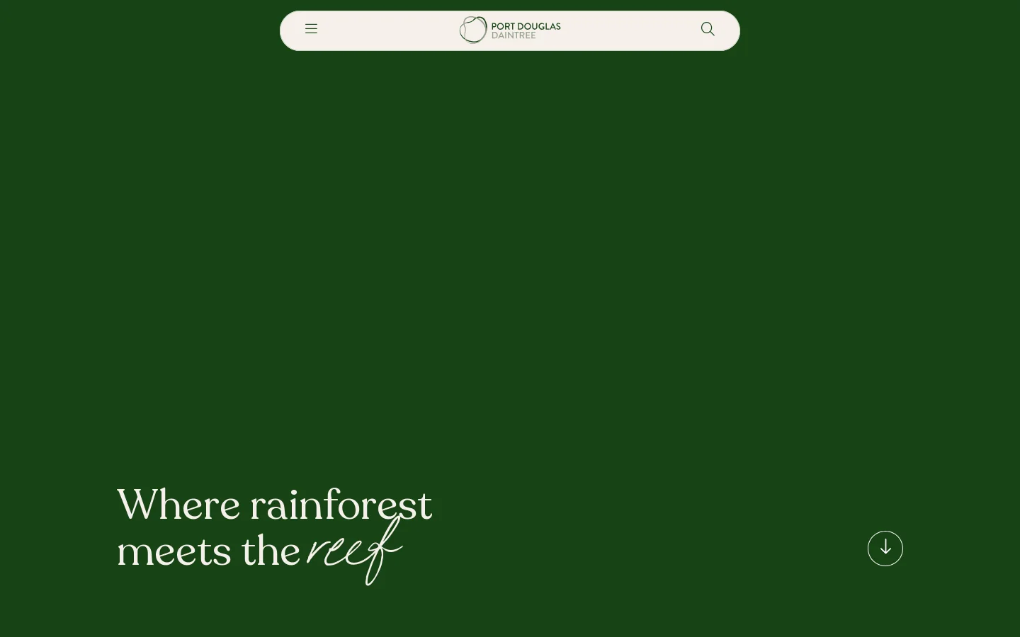 Visit Port Douglas & Daintree Homepage screenshot