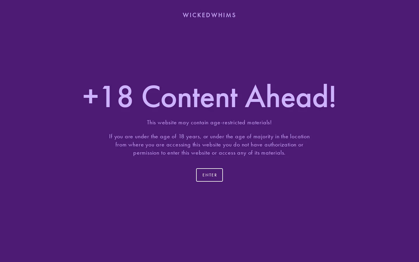 WickedWhims by TURBODRIVER Homepage screenshot