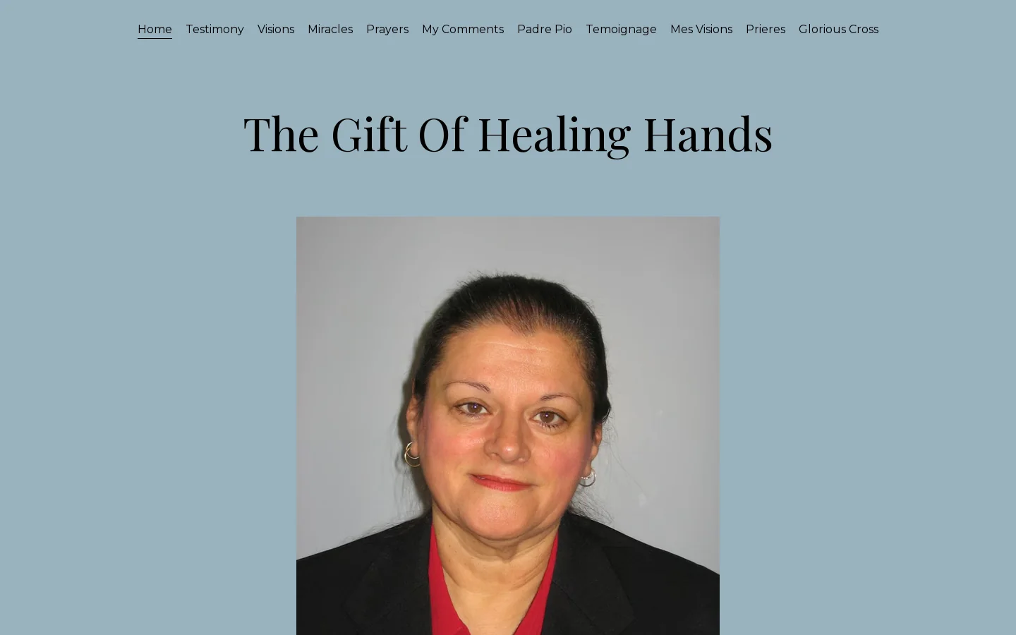 Home Homepage screenshot