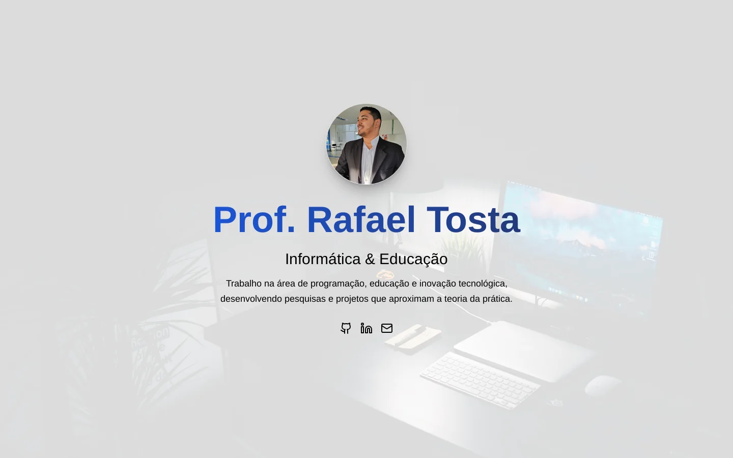 RTosta Homepage screenshot