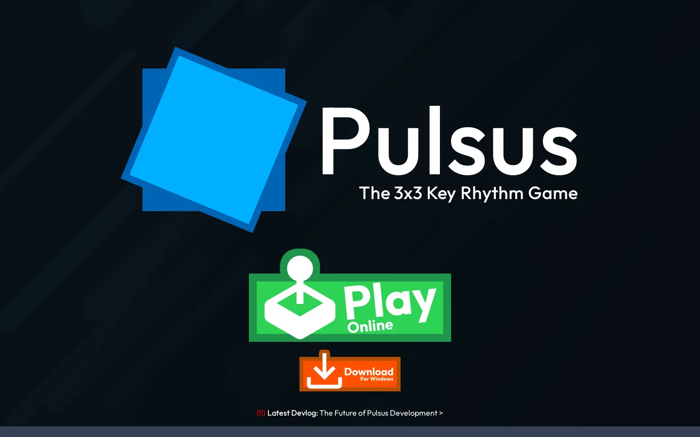Pulsus Homepage screenshot