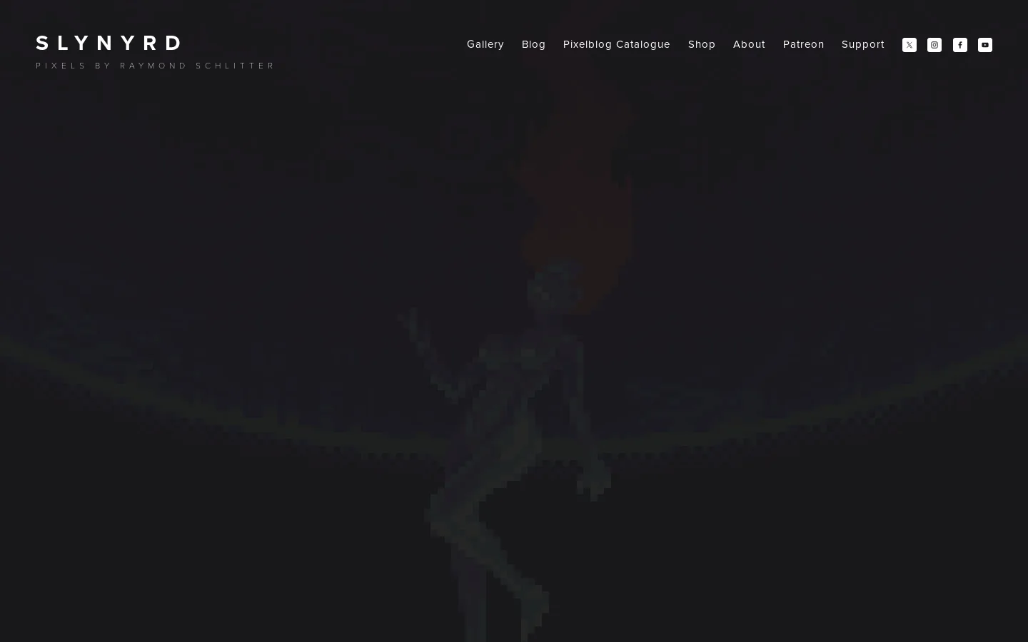 SLYNYRD Homepage screenshot