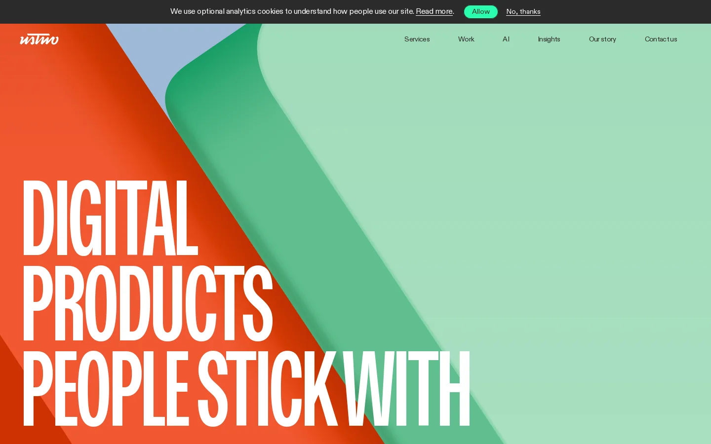 ustwo Homepage screenshot