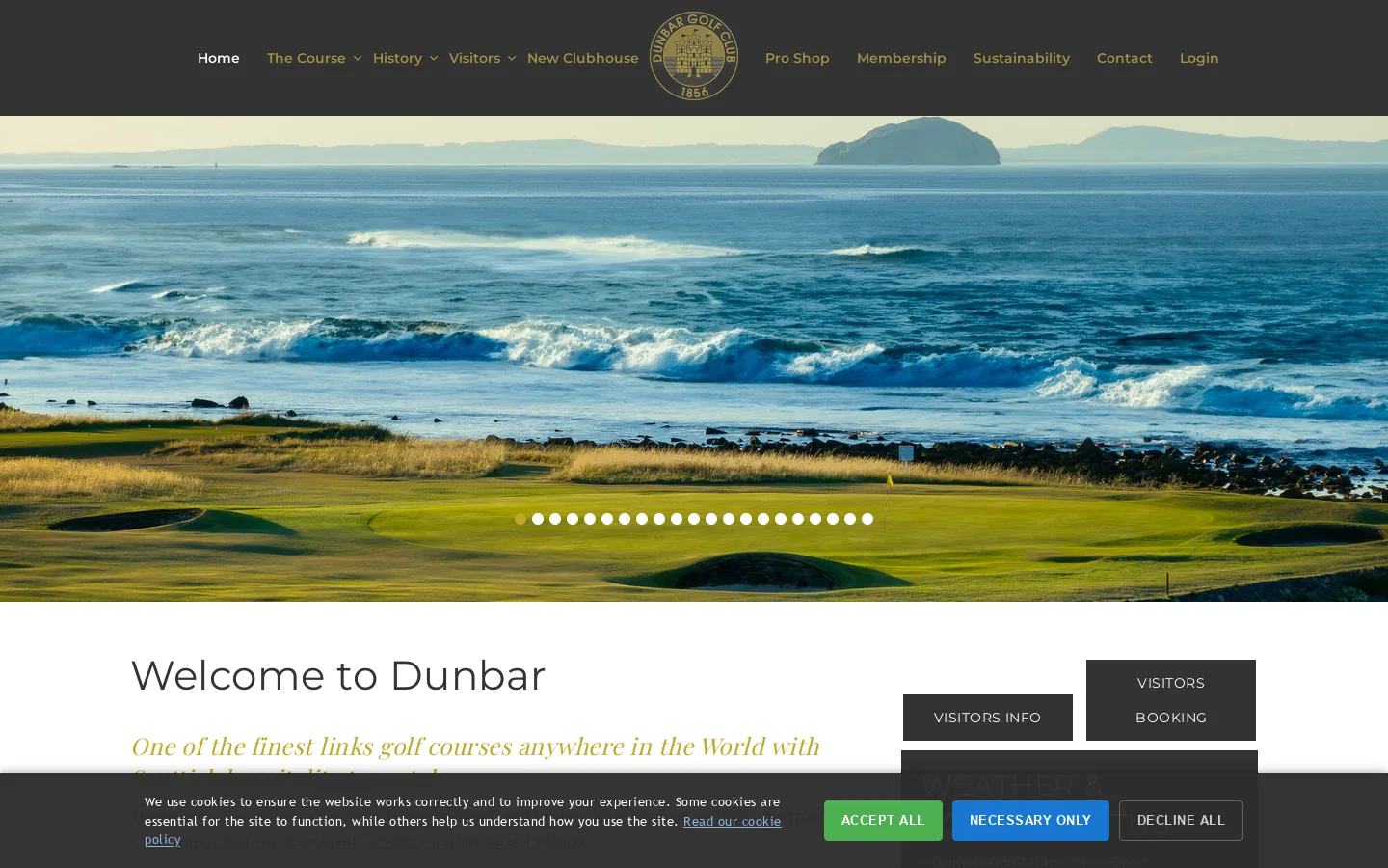 Home Homepage screenshot