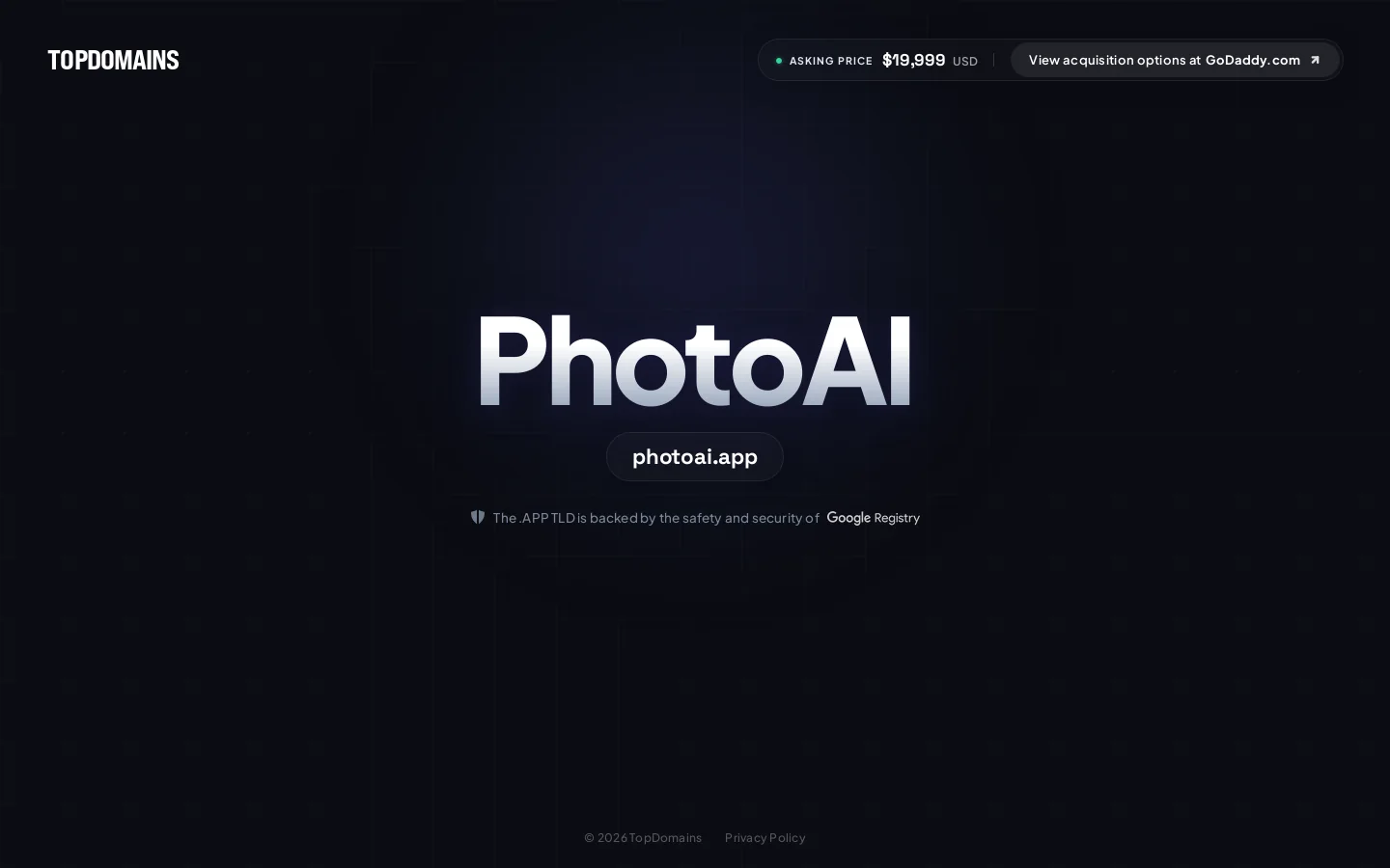 PhotoAI.app Homepage screenshot