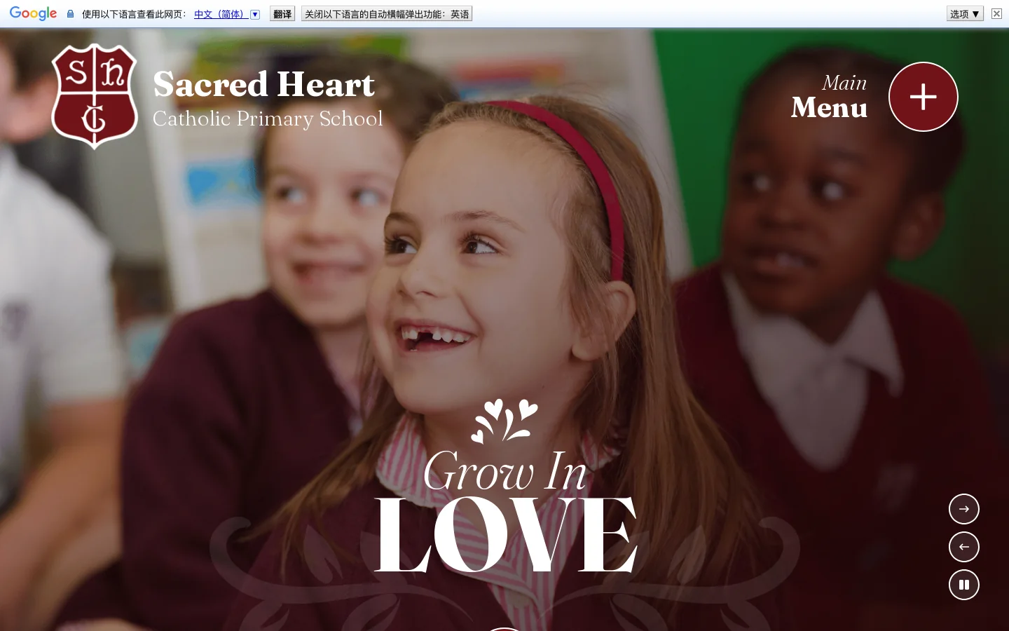 Home Homepage screenshot