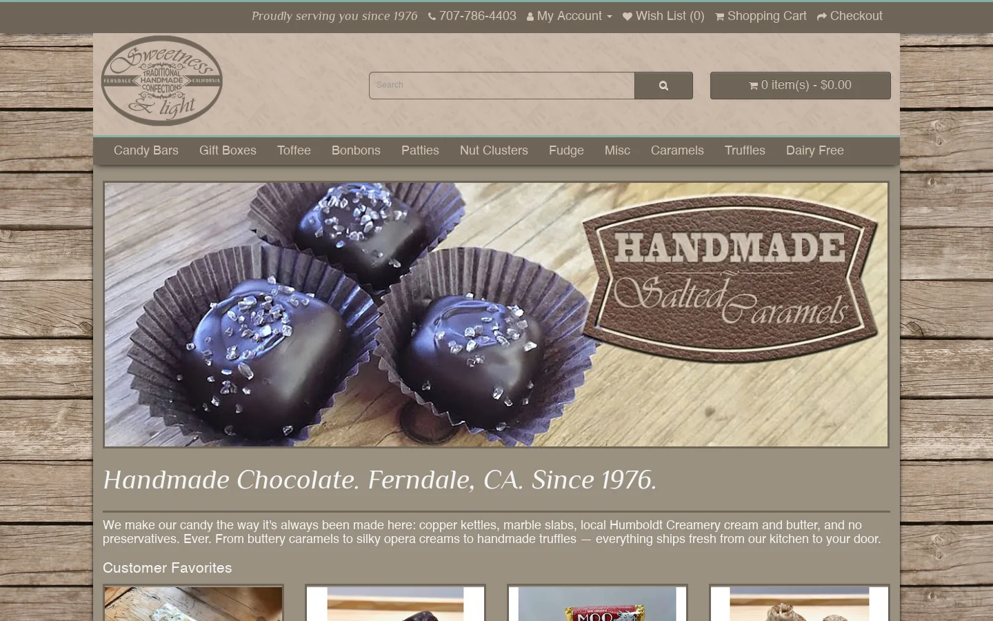 Sweetness and Light Homepage screenshot